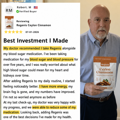 Ceylon Cinnamon 7200mg Equivalent with MCT Oil