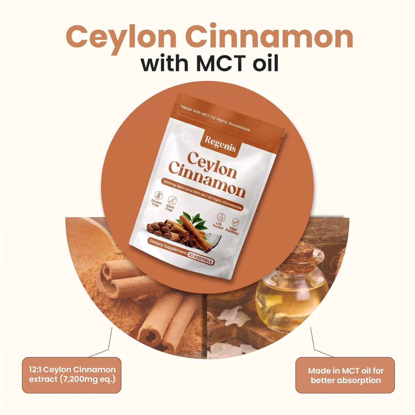 Regenis Ceylon Cinnamon 7200mg - How It Works
