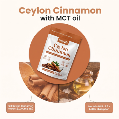 Regenis Ceylon Cinnamon 7200mg - How It Works