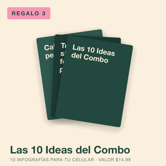 Regalo: Las 10 Ideas del Combo (infografías)