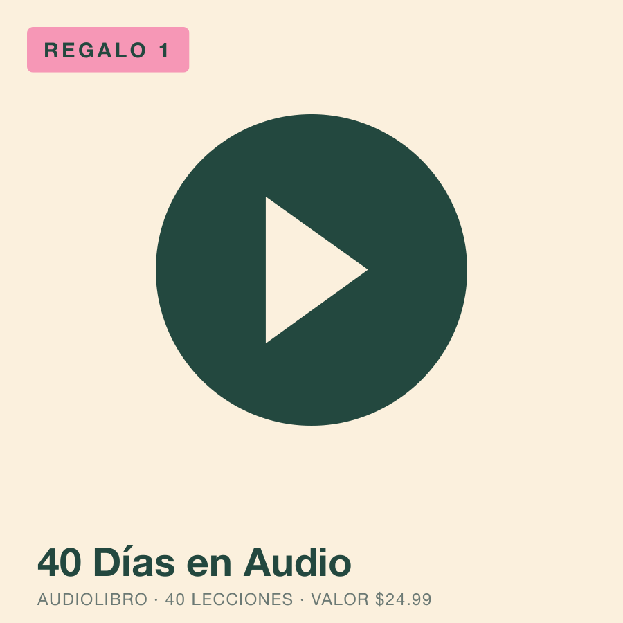 Regalo: 40 Días en Audio (audiolibro)