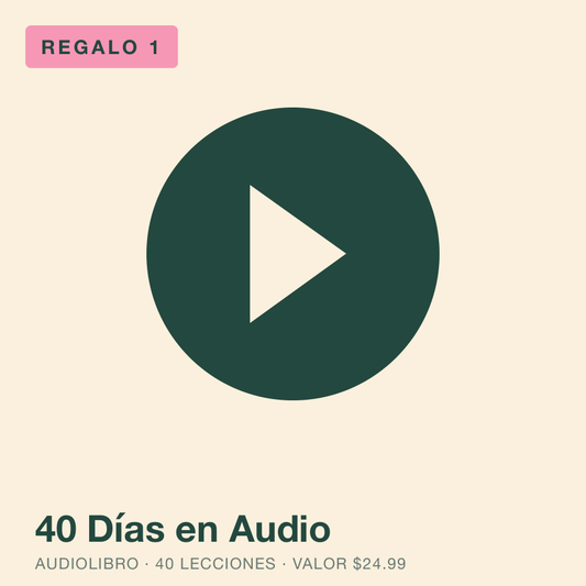 Regalo: 40 Días en Audio (audiolibro)